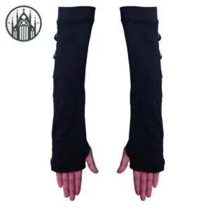 Gants Gothiques Ajustables Trou Pouce — Univers Gothique