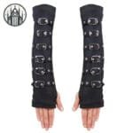 Gants Gothique Ajustables Avec Trou Pour Le Pouce