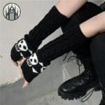 Gants Gothiques: Chaîne Et Rivet - Livraison Gratuite!