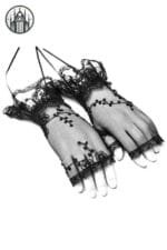 gants gothiques en cuir style envoutant gant 622 Gants Gothiques En Cuir: Style Envoûtant