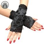 Gants Gothiques Percés Punk Style — Univers Gothique (vue 6)
