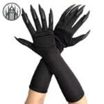 Gants Gothiques Latex Pour Un Style Démoniaque!