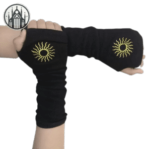 Gants Gothiques Lune Soleil Punk — Univers Gothique