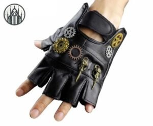 Gants Gothiques Steampunk Peau Mouton — Univers Gothique