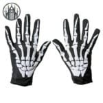 Gants Gothiques Steampunk Militaires: Style Infernal! - Blanc