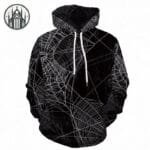 Gilet Gothique Noir En Polyester Et Coton Organique Confortable Et Souple - s