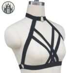 Accessoire Gothique Jarretière Harnais Spandex