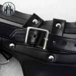 Accessoire Gothique Harnais Cuir Épaulettes — Univers Gothique (vue 6)