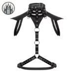 Accessoire Gothique Harnais Cuir Épaulettes — Univers Gothique (vue 8)