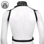 Accessoire Gothique Harnais Cuir Épaulettes — Univers Gothique (vue 2)