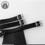 Accessoire Gothique Harnais Cuir Épaulettes — Univers Gothique (vue 7)