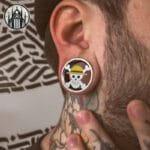 Jauges D’oreille Gothiques En Acier Inoxydable - Argent / 16mm