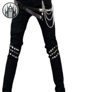Pantalon Gothique Denim Slim Homme — Univers Gothique