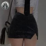 Jupe évasée Victorienne En Polyester Et Spandex Confortable