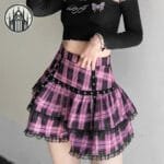 Jupe Gothique A-line Aux Carreaux Plaid: L’alliance Parfaite De L’esthétique Lolita