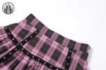 Jupe Gothique A-line Aux Carreaux Plaid: L’alliance Parfaite De L’esthétique Lolita