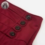 Jupe Gothique Longue Plis Dentelle — Univers Gothique (vue 6)