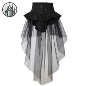 Jupe Gothique Corset Tulle Femme — Univers Gothique