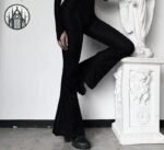 Pantalon Gothique Polyester Élastique Femme — Univers Gothique (vue 4)