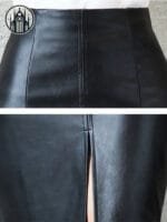 Jupe Gothique élégante: Silhouette Pencil Mettant En Valeur Votre Taille Et Vos Courbes - Noir / Xl