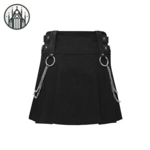 Jupe Gothique Cuir Enfer Sexy — Univers Gothique