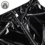 Jupe Gothique En Cuir Verni: Confort Exceptionnel