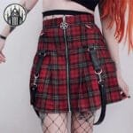 Jupe Gothique Femme à Corset: Enfer Jusqu’aux Genoux!