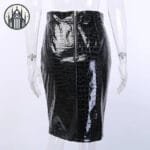 Jupe Gothique Femme Cuir Pu Livraison Standard Offerte
