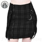 Jupe Gothique Femme En Coton Spandex & Polyester Livraison Offerte - s