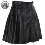 Jupe Gothique Grunge En Pu à La Main - Guide De Taille