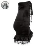Jupe Gothique Dentelle Noire Coton — Univers Gothique (vue 2)
