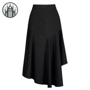 Jupe Gothique Vintage Cuir Polyester — Univers Gothique