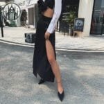 Jupe Gothique Lune Taille Haute - Livraison Offerte