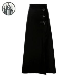 Jupe Gothique Longue Fente Femme — Univers Gothique