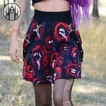 Jupe Gothique Mi-mollet En Coton & Polyester Guide De Taille