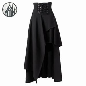 Jupe Gothique Lolita Dentelle Coton — Univers Gothique