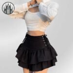 Jupe Gothique Aline Polyvalente Femme — Univers Gothique