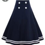 Jupe Gothique Aline Coton Polyester
