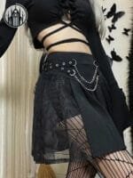 Jupe Gothique Root Of Evil: Qualité Et Confort Pour Un Look Canon!