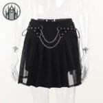 Jupe Gothique Root Of Evil: Qualité Et Confort Pour Un Look Canon! - s