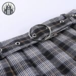 Jupe Gothique Polyester Coton Ceinture — Univers Gothique (vue 5)