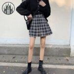 Jupe Gothique Polyester Coton Ceinture — Univers Gothique (vue 4)