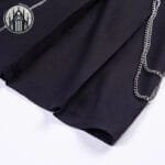 Jupe Gothique Sexy Pour Femme - Style Streetwear Et Décontracté - Noir / Xxl
