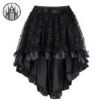 Jupe Gothique Steampunk Dentelle Vintage — Univers Gothique (vue 2)
