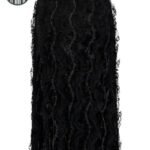 Jupe Gothique Streetwear Coton Polyester