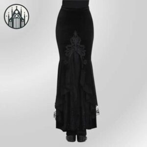 Jupe Gothique Victorienne Dentelle — Univers Gothique