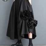 Jupe Gothique Romantique Floral