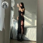 La Robe En Coton Et Polyester Résistant: Style Durable Pour Les Rebelles Modernes - m