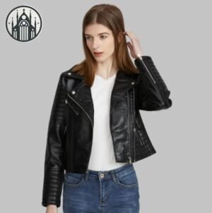 Veste Gothique Punk Rivets Noire — Univers Gothique