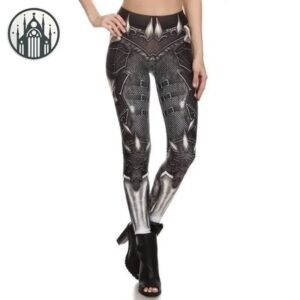 Legging Gothique Imprimé 3D Polyester — Univers Gothique